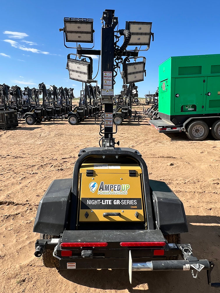 120V light Towers by Amped Up